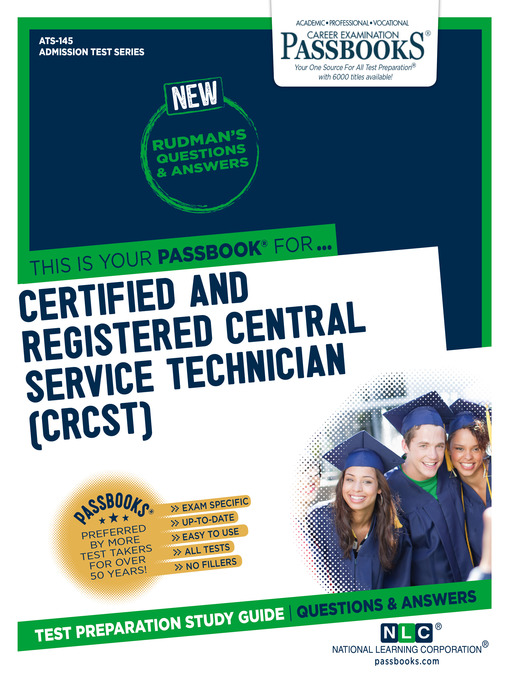 Title details for Certified and Registered Central Service Technician (CRCST) by National Learning Corporation - Available